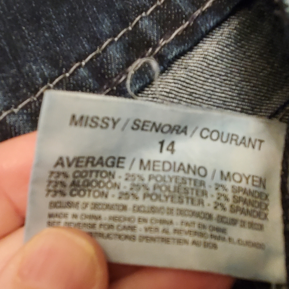 Nine West date night fit cropped jeans - Picture 4 of 4